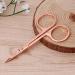Thobu Stainless Steel Makeup Eyebrow Hair Eyelash Remover Trimmer Scissors Cutter Rose Gold - Precision Beauty Tool - Buy Online on GoSupps.com