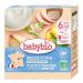 Babybio brass pomme fleur d'oranger d s 6 mois 4 gourdes x 85g Vache 4 x 85 g