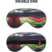 Stadium Football Eye Mask - Comfortable Sleep Aid with Adjustable Strap for Travel & Meditation - Full Coverage Blindfold - Buy Online on GoSupps.com
