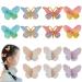 Butterfly Hair Clips 14 Pcs Cute Hair Clips Barrettes for Teens Girls Kids  Kawaii Hair Accessories for Toddler Girls No Slips Butterfly Hair Clips for Birthday Party Christmas Gift