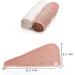 Buy 2-Pack Microfiber Hair Towel Wraps - Quick Drying Pink & Beige Bath Hair Towels for Effortless Hair Care - Buy Online on GoSupps.com