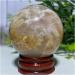Natural Sphere Cherry Agate Crystal Ball Natural Gemstones Quartz Sphere Fengshui Home Decoration 1pc (Color : 120-130g) - Buy Online on GoSupps.com