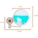 Bath Mirror Cosmetic Mirror 1X/3X Magnification Suction Cup Adjustable Double-Sided Bathroom Mirror - Buy Online on GoSupps.com