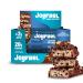 JOYFUEL Protein Bar - Milk Chocolate & Cookie Dough Flavors - <2g sugar - 20g protein - Box of 12 bars X 55g