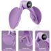 Thigh Trainer & Pelvic Floor Coach for Women & Men | Home Leg Training Equipment - Purple Violet - Buy Online on GoSupps.com