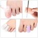 4 Pairs FRCOLOR Toe Gel Caps Big Toe Protector - 1.7x1.7cm - Buy Online on GoSupps.com