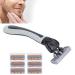 Premium Men's 6-Blade Portable Stainless Steel Razor - Ultimate Shaving Experience - Buy Online on GoSupps.com