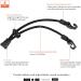 Black Mask Ear Rope Extenders - 4 Pcs | Adjustable Buckle for Comfort - Buy Online on GoSupps.com