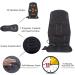 Vibration Back Massager Cushion with 10 Vibrating Nodes - Stress Relief for Home and Office (Light Black) - Buy Online on GoSupps.com