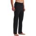 Willit Men's Cotton Yoga Sweatpants - Black Medium | Open Bottom, Athletic Lounge Pants with Pockets - Buy Online on GoSupps.com