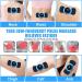 Flintronic Neck Massage Device - Portable EMS Shoulder & Neck Massager 8 Modes USB Mini Cervical Relief for Muscle Pain in Arms Back & Stomach - Buy Online on GoSupps.com