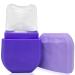 Supergiant Ice Mold for Face Cube Ice Face Roller for Eyes and Neck  Brighten Skin Enhance Your Natural Glow  Ice Facial Rollers to Tighten Skin Shrink Pores Reduce Acne De-Puff Under Eye (Purple)