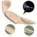 SOUMIT Comfortable Insoles for High Heels - 2 Pairs with Heel Protection & Extra Strong Support - Black & Beige Foot Care - Buy Online on GoSupps.com