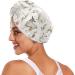 Buy Super Absorbent Sheep Rooster Hair Towel 2 Pack | Quick Dry Hair Turbans for Women & Girls - Perfect Hair Drying Solution - Buy Online on GoSupps.com