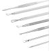 Acne Needle Needle Tools Set Blackhead Tweezer Pimple Extractor Stainless Steel Blackspot Removal Skin Care Tool (Color : Silver) - Buy Online on GoSupps.com