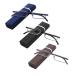 REAVEE 3 Pack Half Frame Reading Glasses Thin Lightweight Reades Spring Hinged with Portable Case,Black Blue Brown 2.0 Black/Blue/Brown 2.0 x