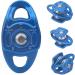 Double Pulley with Smooth Surface - Double-Sided Swivel Caster for Lifting | International Shipping Available - Buy Online on GoSupps.com