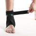 Ankle Support Brace for Plantar Fasciitis | Adjustable Compression Sleeve for Heel Pain | Men & Women | Black Size M - Buy Online on GoSupps.com