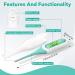 Buy Digital Oral Thermometer - Fast 8s Reading for Adults & Kids | 3 Color Backlit & Fever Alert - International Shipping Available - Buy Online on GoSupps.com
