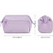 Narwey Large Purple Makeup Bag Travel Toiletry Organizer for Women - Buy Online on GoSupps.com