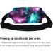 HotStyle 521s Small Fanny Pack Waist Bag for Women - Galaxy Print | 8.0 x 2.5 x 4.3 Inches - Buy Online on GoSupps.com