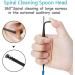 Spiral Ear Wax Remover Set - 7pcs Soft Silicone & Stainless Steel Ear Cleaning Tools - Buy Online on GoSupps.com