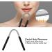 Stainless Steel Facial Hair Remover Spring - Effective Epilator Kit for Upper Lip, Chin, and Eyebrows (Black) - Buy Online on GoSupps.com