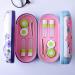 Travel-Friendly 2 in 1 Double Sided Contact Lens Case - Stylish Purple Glasses Holder for International Shipping - Buy Online on GoSupps.com