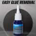 Aizuoni Super Glue Remover 20ml Professional Strength Remover Safe Adhesive Remover Safely Removes Stickers Labels Decals Nail Tips Acrylic Nails Fake Nails - Buy Online on GoSupps.com