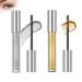 2pcs Mascara Diamonds Mascara Waterproof Non-Smudge Allongeant et Volumisant Yeux tincelants 2pcs*3.2g Argent + Or eye cream