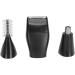 Nose Hair Trimmer 3-in-1 Rechargeable Grooming Kit for Men & Women | Electric Ear & Nose Shaver - Wet/Dry Use - Buy Online on GoSupps.com