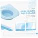 Portable Women's Bidet Kit - Folding Toilet Wash Basin | Convenient Care Accessory for Home - Blue 42x32x11.5 - Buy Online on GoSupps.com