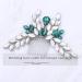 Yean Crystal Bride Wedding Hair Comb - Silver Bridal Hair Accessories for Women - Buy Online on GoSupps.com
