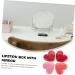 FOMIYES 16 Pcs Lipstick Case with Mirror Makeup Travel Containers Makeup Sample Jar Makeup Supplies Cream - Buy Online on GoSupps.com