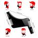 Beard Templates & Stencils - 2-Piece Beard Contour Set for Perfect Styling | Beard Care Tools for Full & 3-Day Beards - Buy Online on GoSupps.com