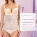 Postpartum Belly Band Wrap 2 in 1 - C Section Binder & Waist Recovery Support Girdle for Seamless Post Pregnancy Body Shaping - Faja Postparto Cesarea - Beige One Size - Buy Online on GoSupps.com