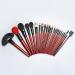 MADALIAN 24 Makeup Brushes Set Of Brushes Wooden Handle Makeup Brushes Blush Brush Makeup Tools 1 D