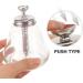 Baluue Push-down Dispenser Bottle - Empty Refillable Pump Bottle Empty Cleaner Storage Bottle for Nail Polish Remover Liquid - Buy Online on GoSupps.com