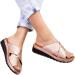 Bunion Corrector Beach Sandals - Women's Summer Strappy Flip Flops & Lightweight Orthopedic Slippers for Hallux Valgus - Buy Online on GoSupps.com