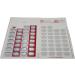 30 Day Disposable Cold Seal Medication Blister Packs - Fill & Seal Pill Medicine & Vitamins (6 Pack) - International Shipping Available - Buy Online on GoSupps.com