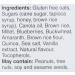 KIND Healthy Grains Bars Vanilla Blueberry Gluten Free 35 Grams 5 Count - Buy Online on GoSupps.com