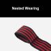 HYFAN Professional Wrist Elbow Knee Wraps Elastic Straps Brace Support Protector for Weightlifting Workout Bodybuilding Gym Fitness Elbow / Red - Buy Online on GoSupps.com