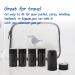 6 Pcs 30g/1oz Black Deodorant Containers Bottom Filling Deodorant Bottle Twist Up Deodorant Tubes For Homemade Deodorant Lip Balm - Buy Online on GoSupps.com