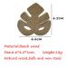 5pcs Cartoon Wood Leaf Animal Shape Beech Wooden DIY Necklace Pendant - Buy Online on GoSupps.com