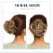 Shop Wavy Messy Donut Hair Bun Hairpiece & Ponytail Extensions for Effortless Style - Buy Online on GoSupps.com