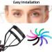 24 Piece Eyelash Curler Refills Pads Eyelash Curler Refills Pads Silicone Curler Replacement Pads for Universal Eyelash Curler with Clear Storage Box - Buy Online on GoSupps.com