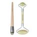 EcoTools Jade Facial Roller and Eye Roller Duo Face Roller & Massager Skincare & Sculpting Tool Reduces Under Eye Puffiness & Dark Circles Eco-Friendly Vegan & Cruelty-Free 2 Piece Set Jade Roller & Under Eye Duo 2PC
