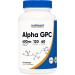 Nutricost Alpha GPC 600mg Non GMO and Gluten Free 300mg Per Capsule 120 Vegetarian Capsules