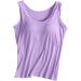 Tank Tops for Women Sleeveless Leopard Print Shirt Halter Neck Keyhole Holiday Summer Tops Loose Fit Tee Blouses 242-eumxw-purple-b S - Buy Online on GoSupps.com