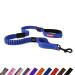 EZYDOG Zero Shock Dog Lead | Zero Shock Technology Shock-Absorbing Dog Leads For Small Dogs Dog Leads For Medium Dogs Dog Leads For Large Dogs Soft Padded Handle Traffic Control 1.2m (Blue) Blue 48 Inch